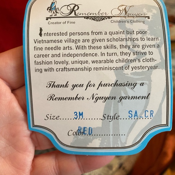 NWT Remember Nguyen Infant Boys Jon Jon size 3 months Monogrammed H - Picture 5 of 16